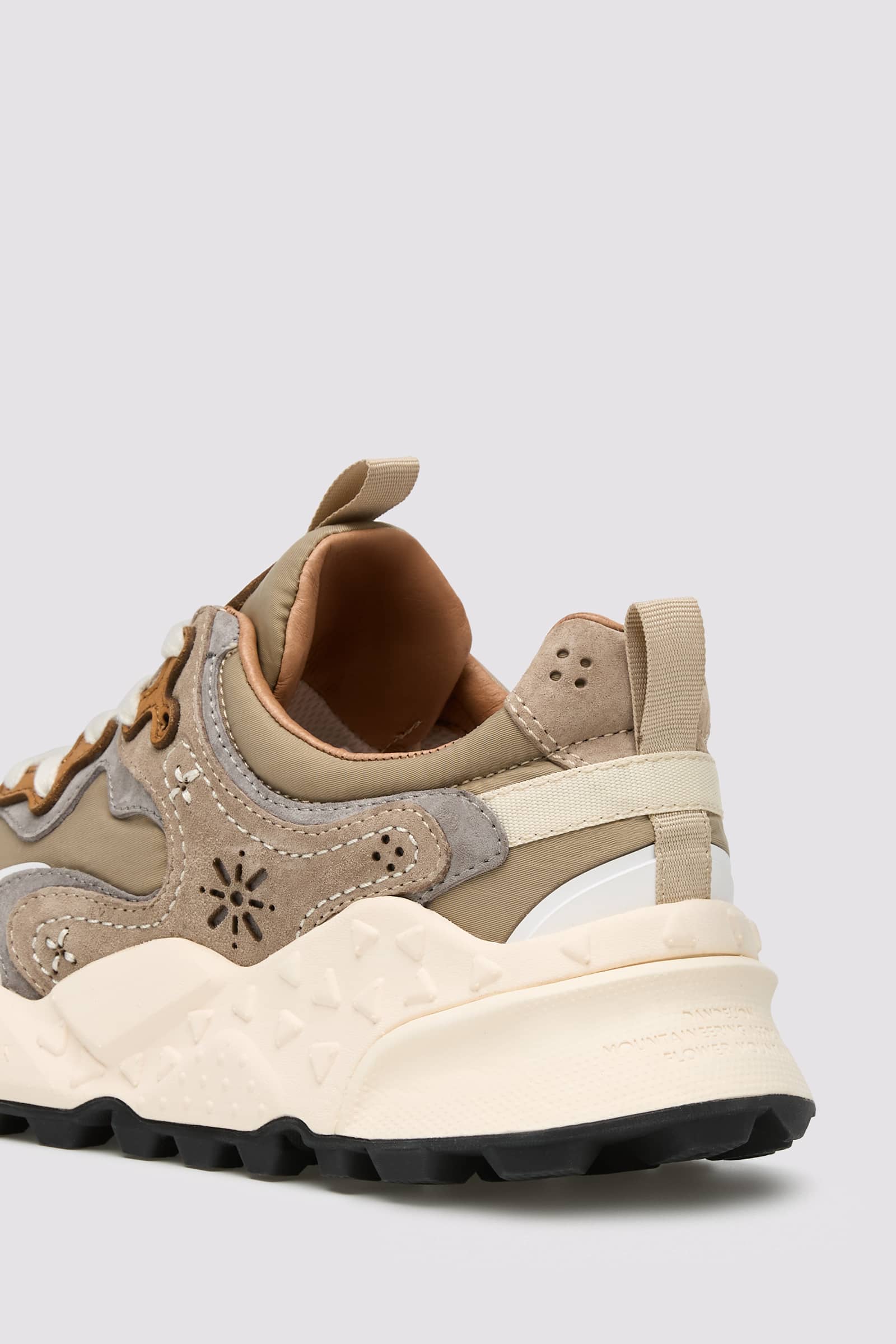 Anthracite Men Flower Mountain RULIS UNI Sneakers | 653-GESKIB