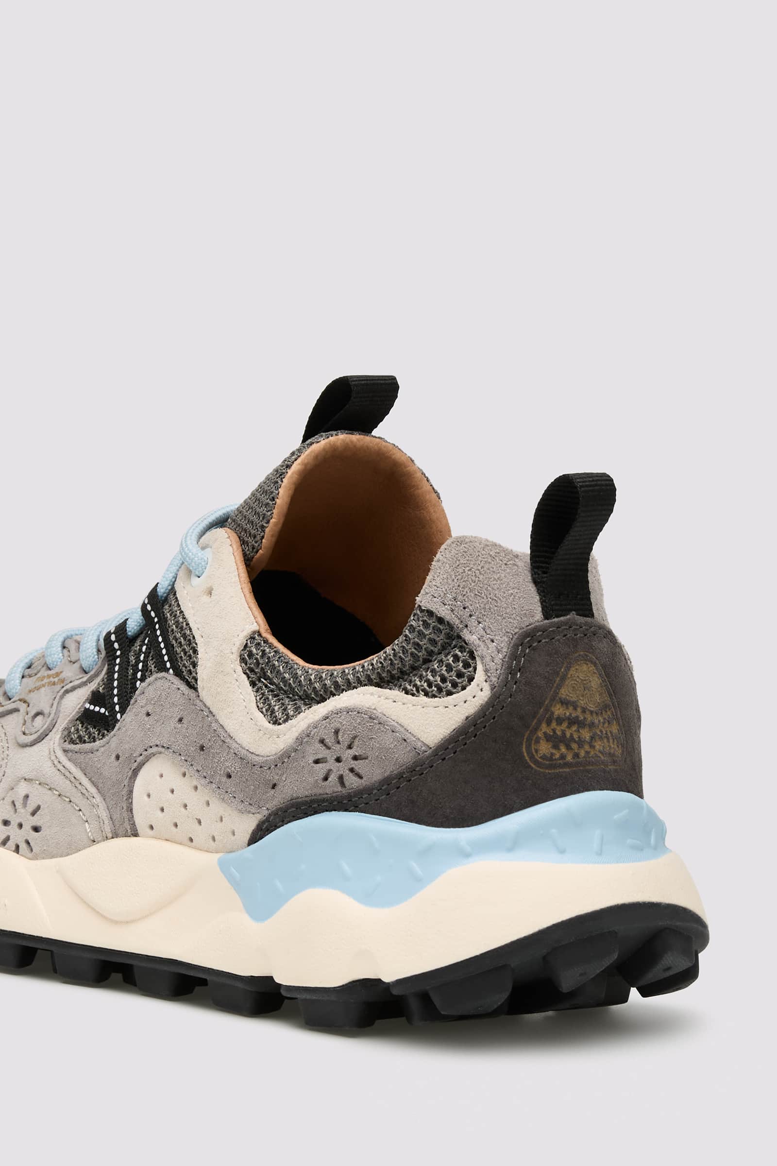 Anthracite Men Flower Mountain YAMANO 3 UNI Sneakers | 024-MBSZYC