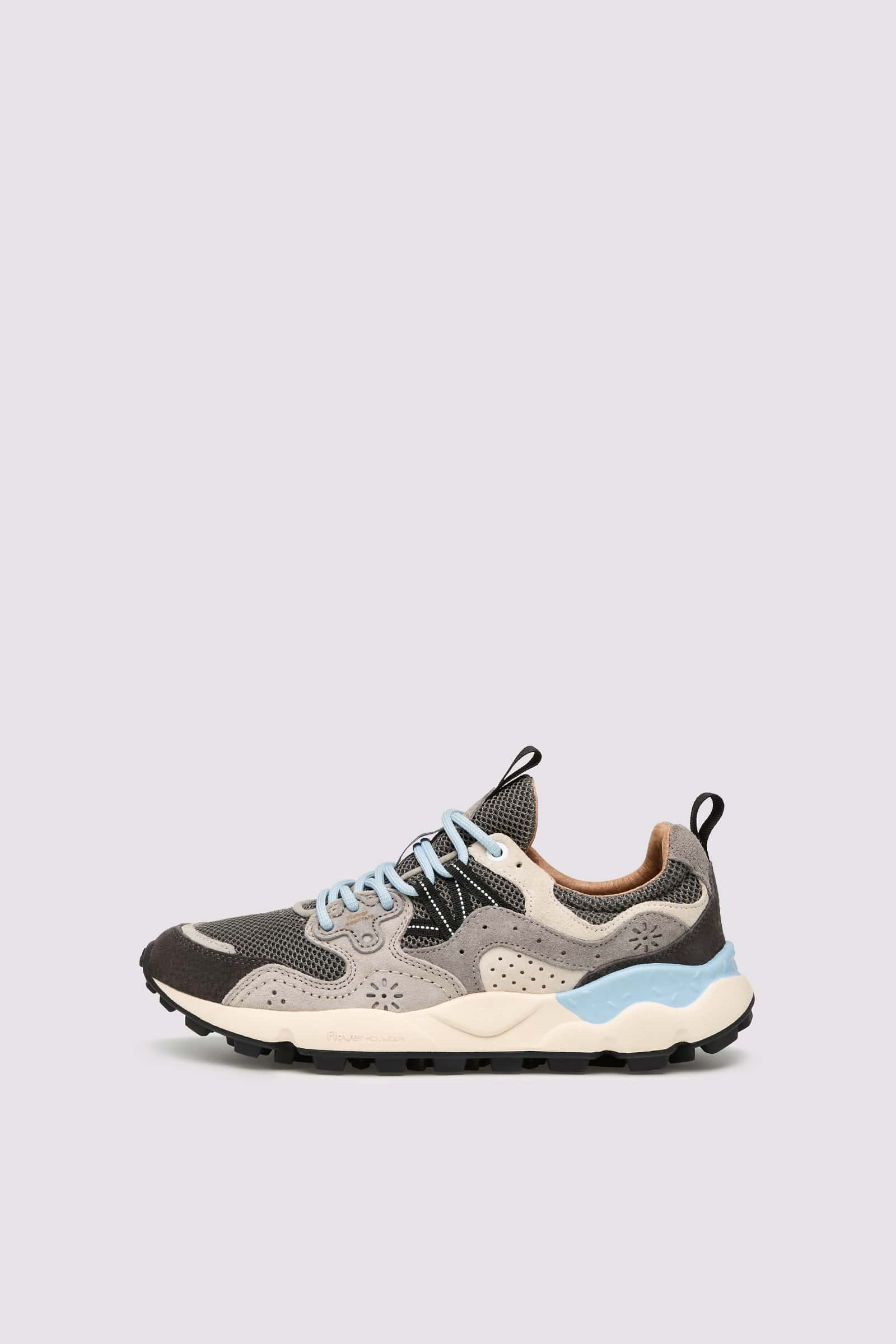Anthracite Men Flower Mountain YAMANO 3 UNI Sneakers | 024-MBSZYC