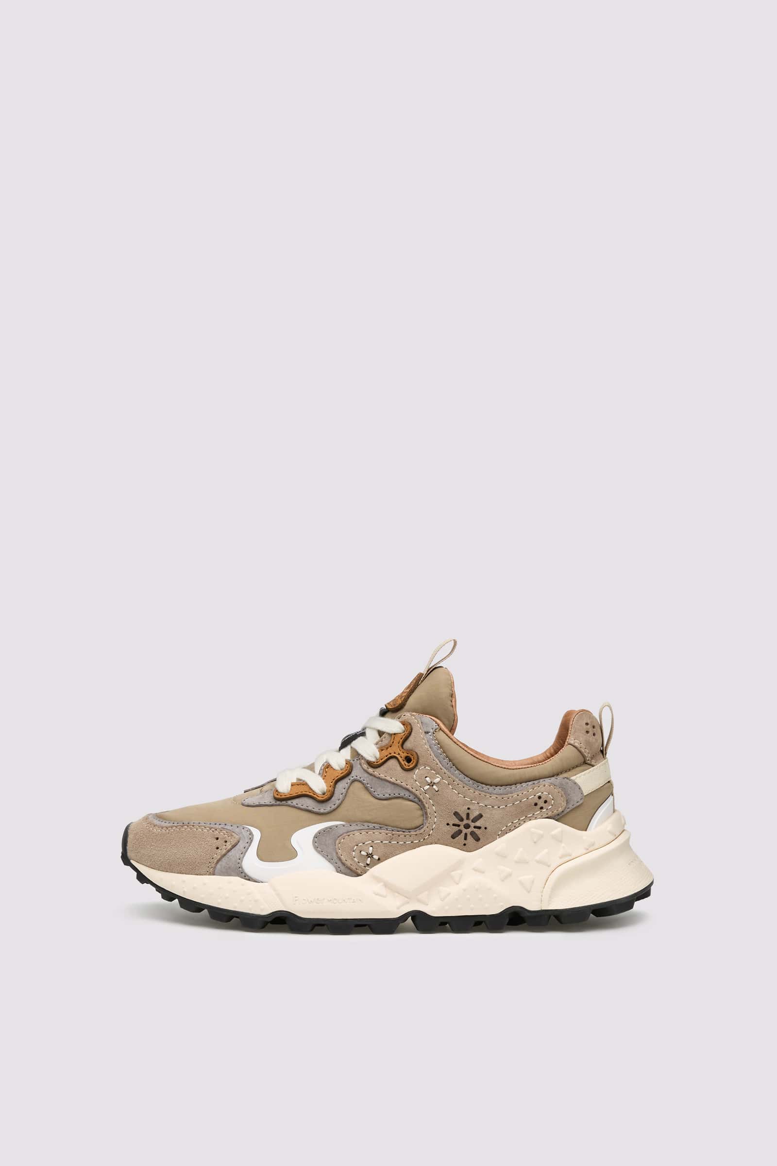 Anthracite Women Flower Mountain RULIS UNI Sneakers | 084-FUVELH