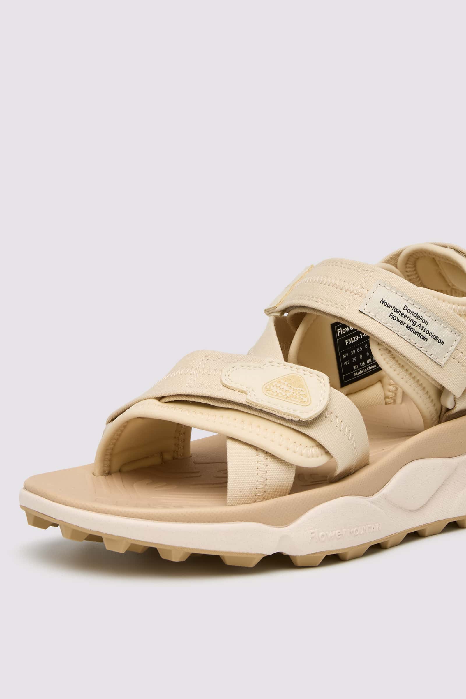 Beige Men Flower Mountain NAZCA 2 UNI KAISO Sandle | 308-ENZLTP