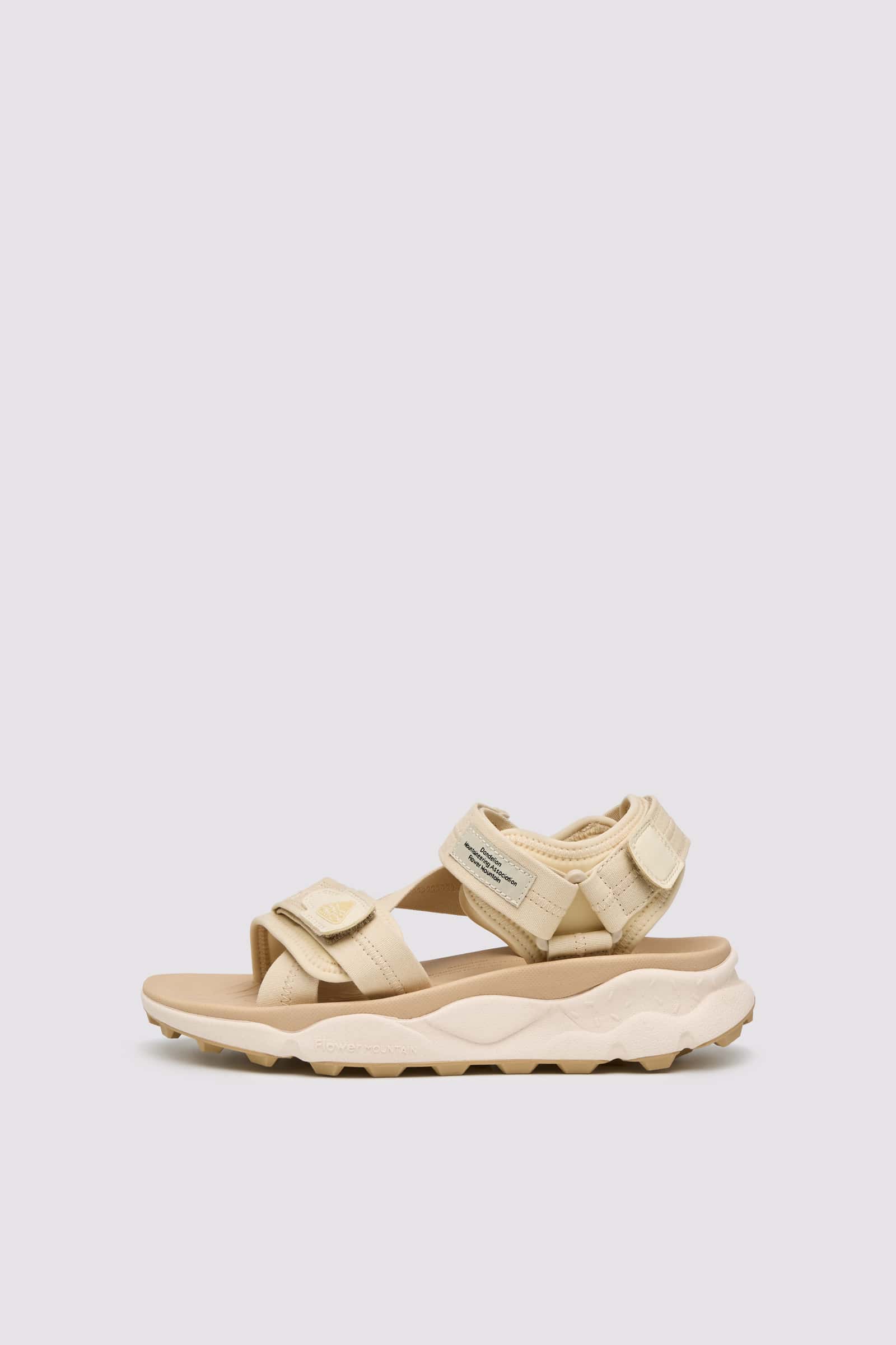 Beige Men Flower Mountain NAZCA 2 UNI KAISO Sandle | 308-ENZLTP