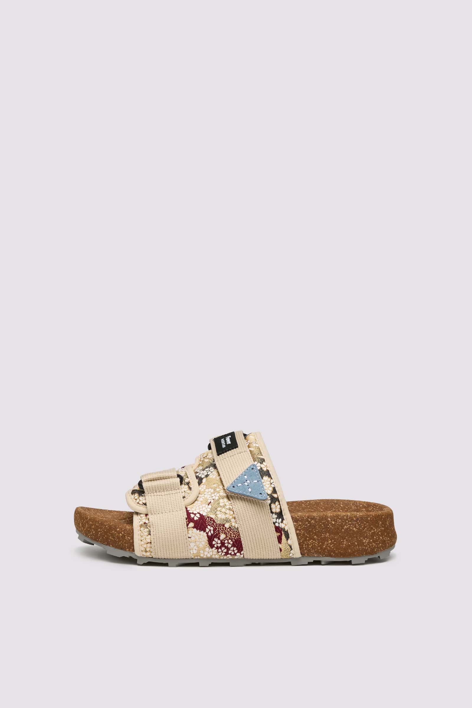 Beige Men Flower Mountain NIWA SLIPPER UNI L.E. Slippers | 571-KIXBLH