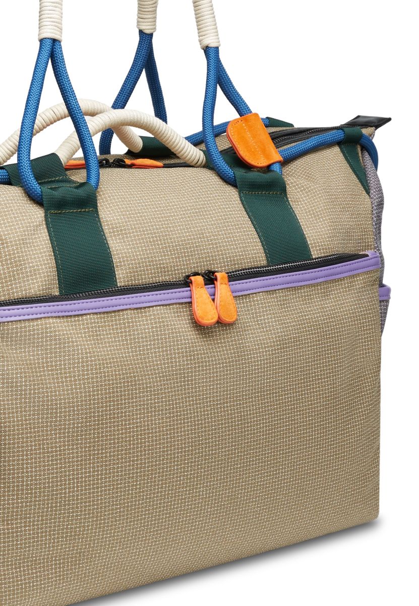 Beige Men Flower Mountain WEEKEND BAG Bags | 926-ZTVWIP