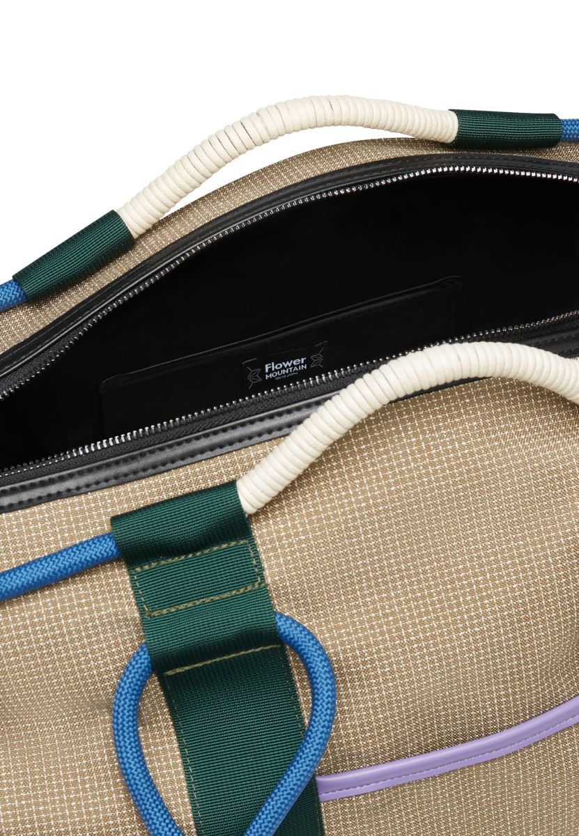 Beige Men Flower Mountain WEEKEND BAG Bags | 926-ZTVWIP