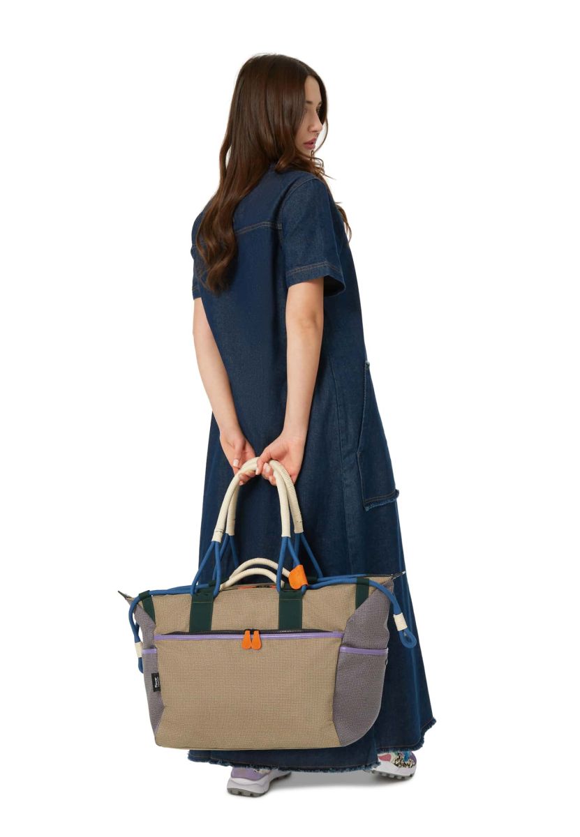 Beige Men Flower Mountain WEEKEND BAG Bags | 926-ZTVWIP