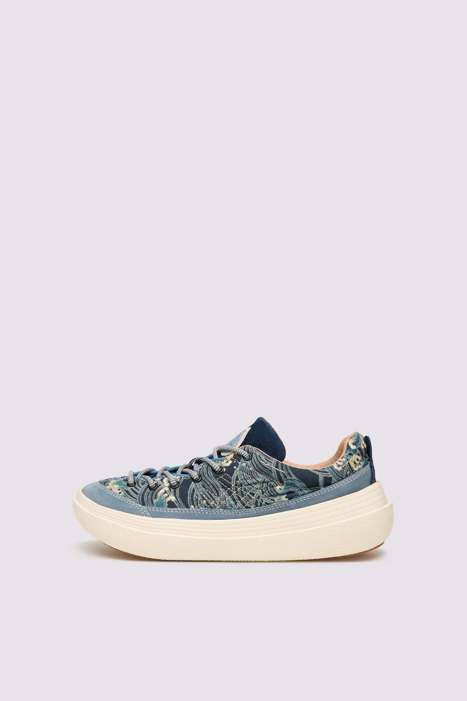 Blue Men Flower Mountain FAMI UNI Sneakers | 957-UCNIPW