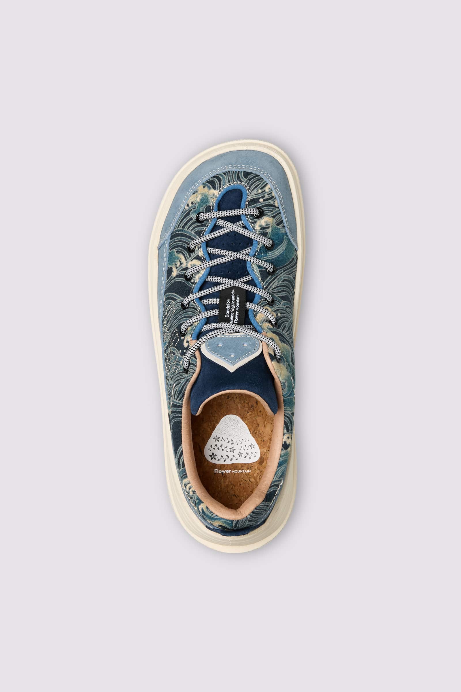 Blue Women Flower Mountain FAMI UNI Sneakers | 032-SIVGFW