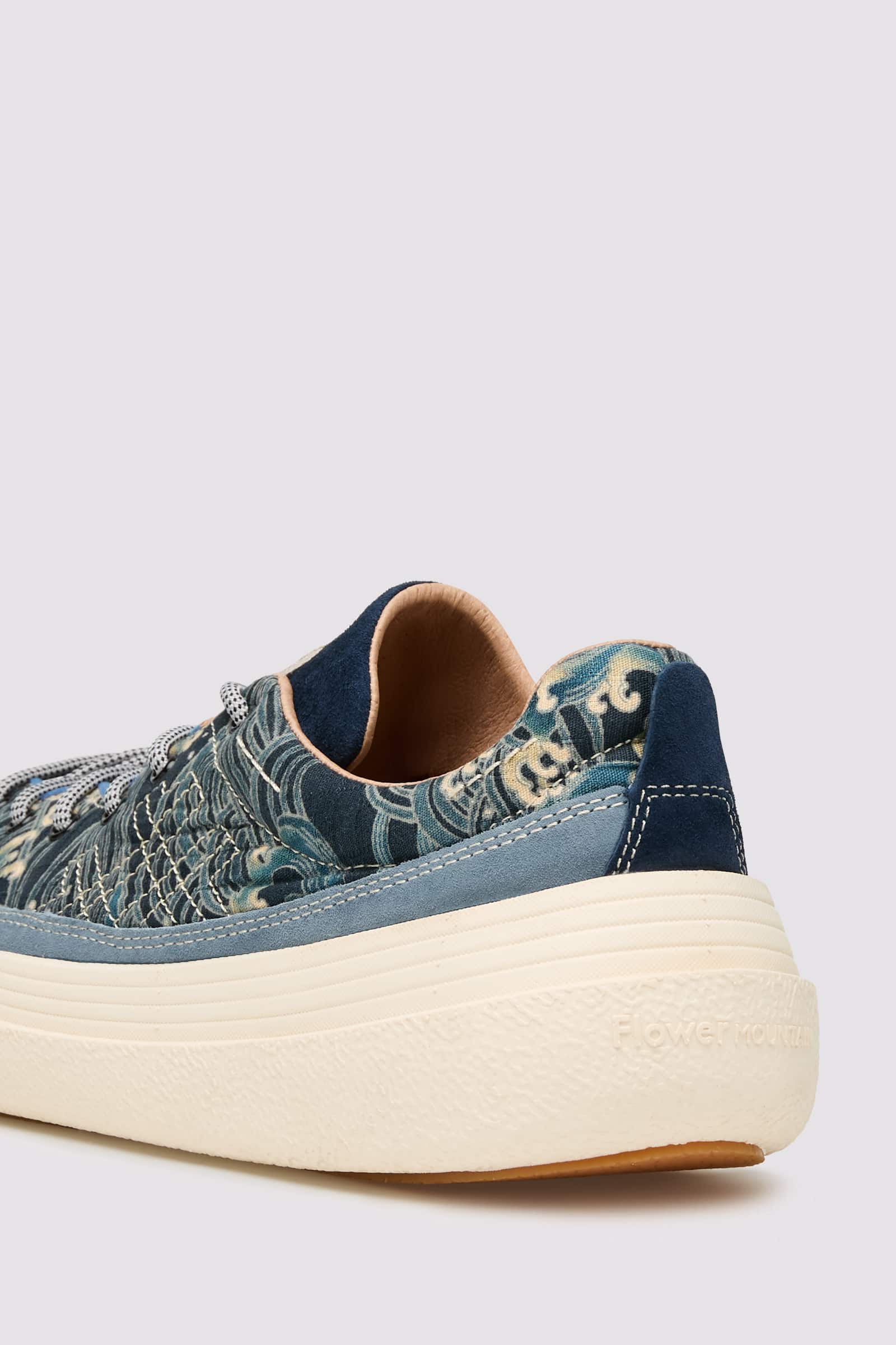 Blue Women Flower Mountain FAMI UNI Sneakers | 032-SIVGFW