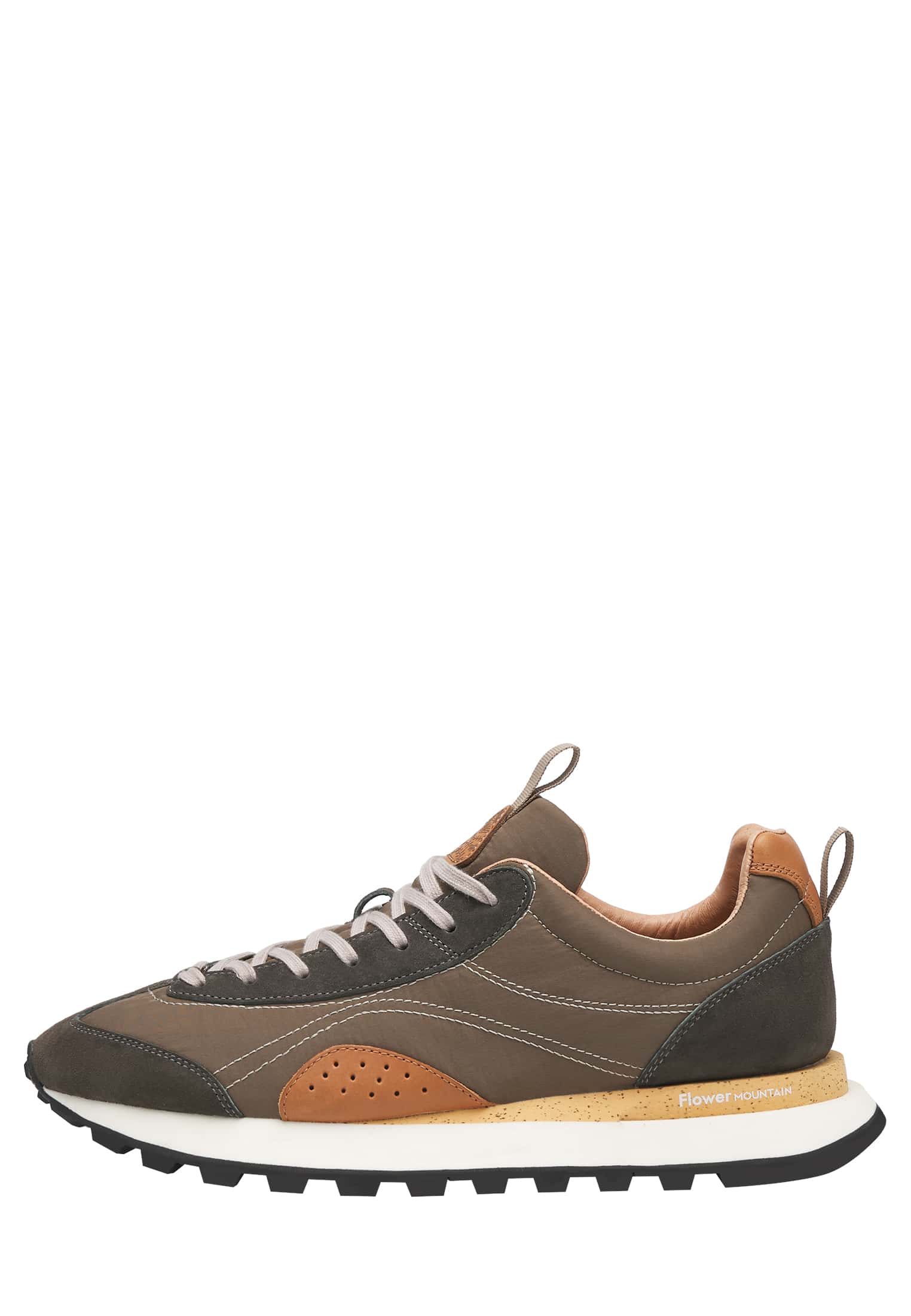 Brown Men Flower Mountain NEW ASUKA Sneakers | 385-QRKLHS