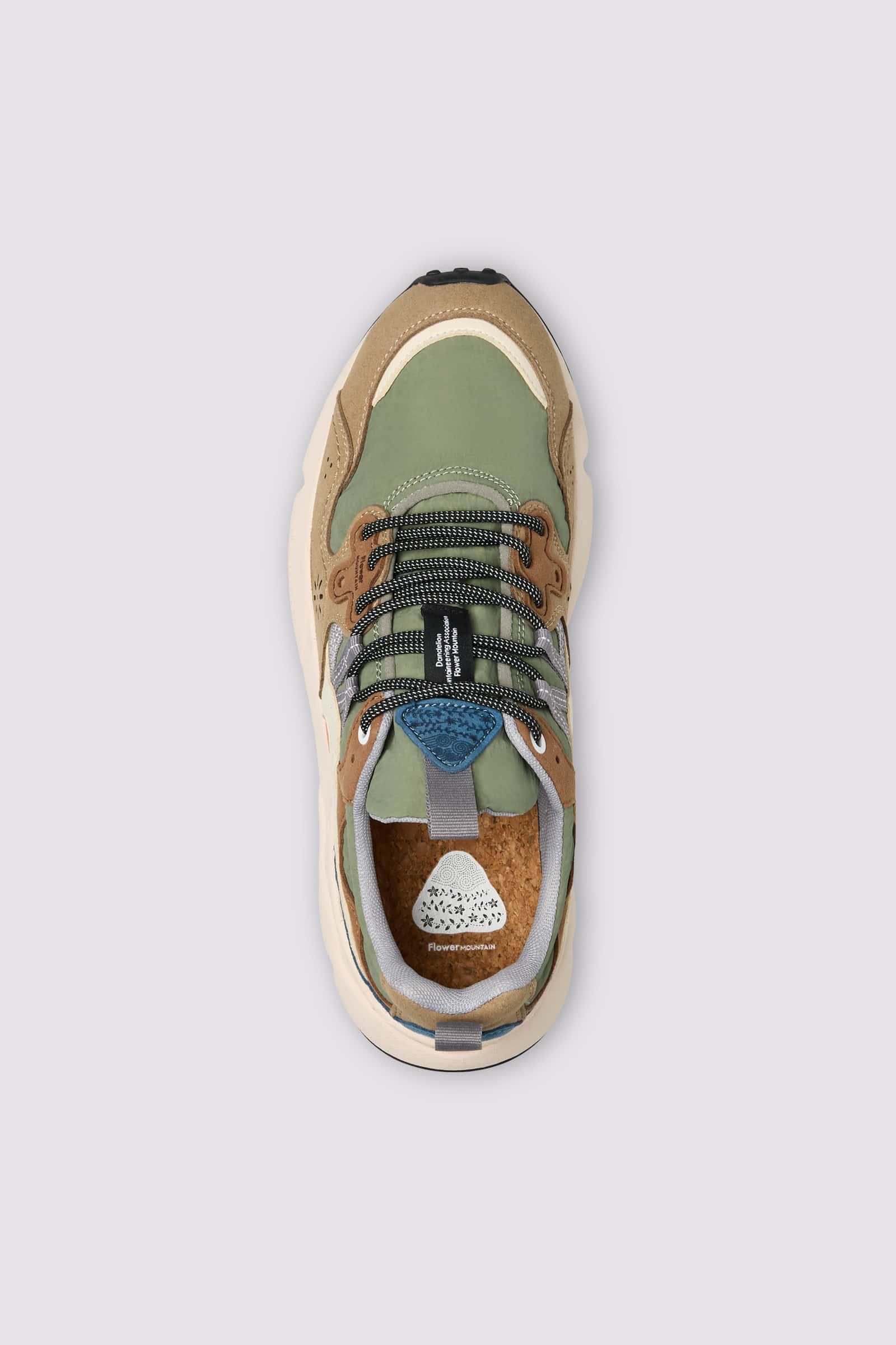 Brown Men Flower Mountain YAMANO 3 KAISO Sneakers | 534-ZEOGLA