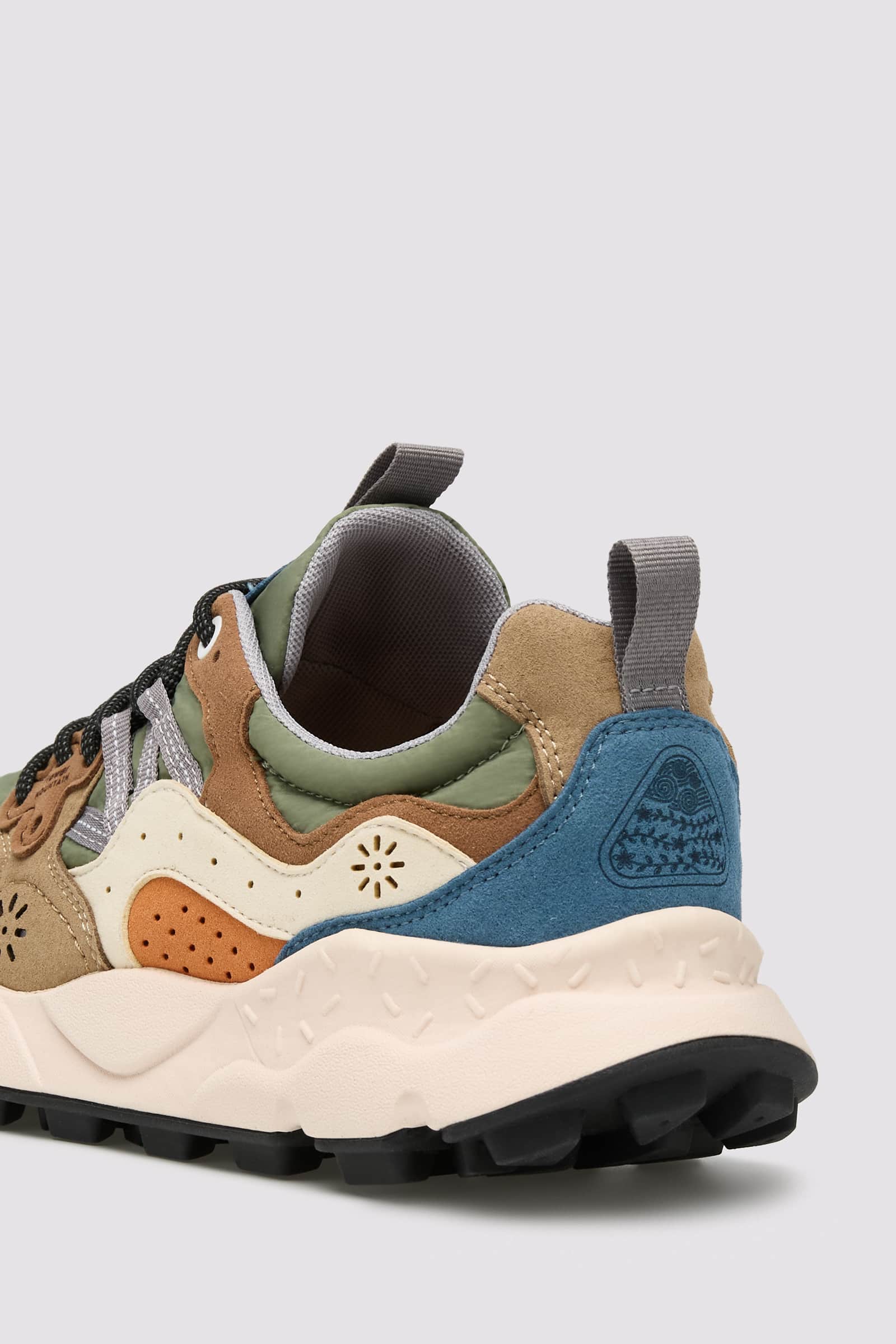 Brown Men Flower Mountain YAMANO 3 KAISO Sneakers | 534-ZEOGLA