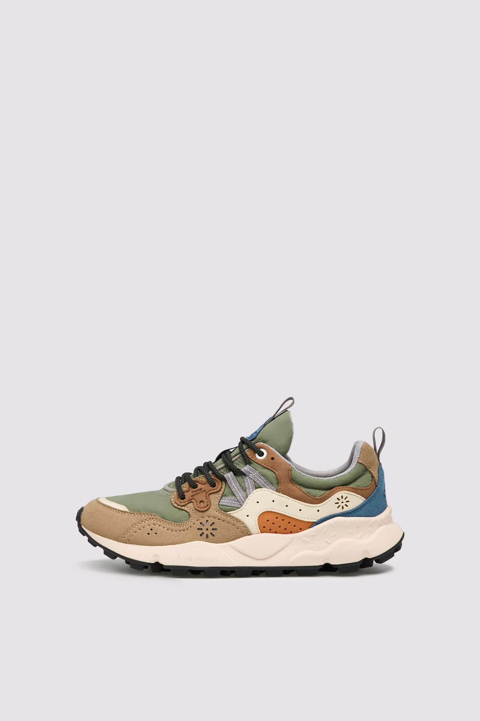 Brown Men Flower Mountain YAMANO 3 KAISO Sneakers | 534-ZEOGLA