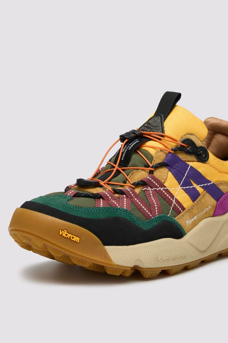 Brown Women Flower Mountain IWANO 2 UNI Sneakers | 451-GTYMCP