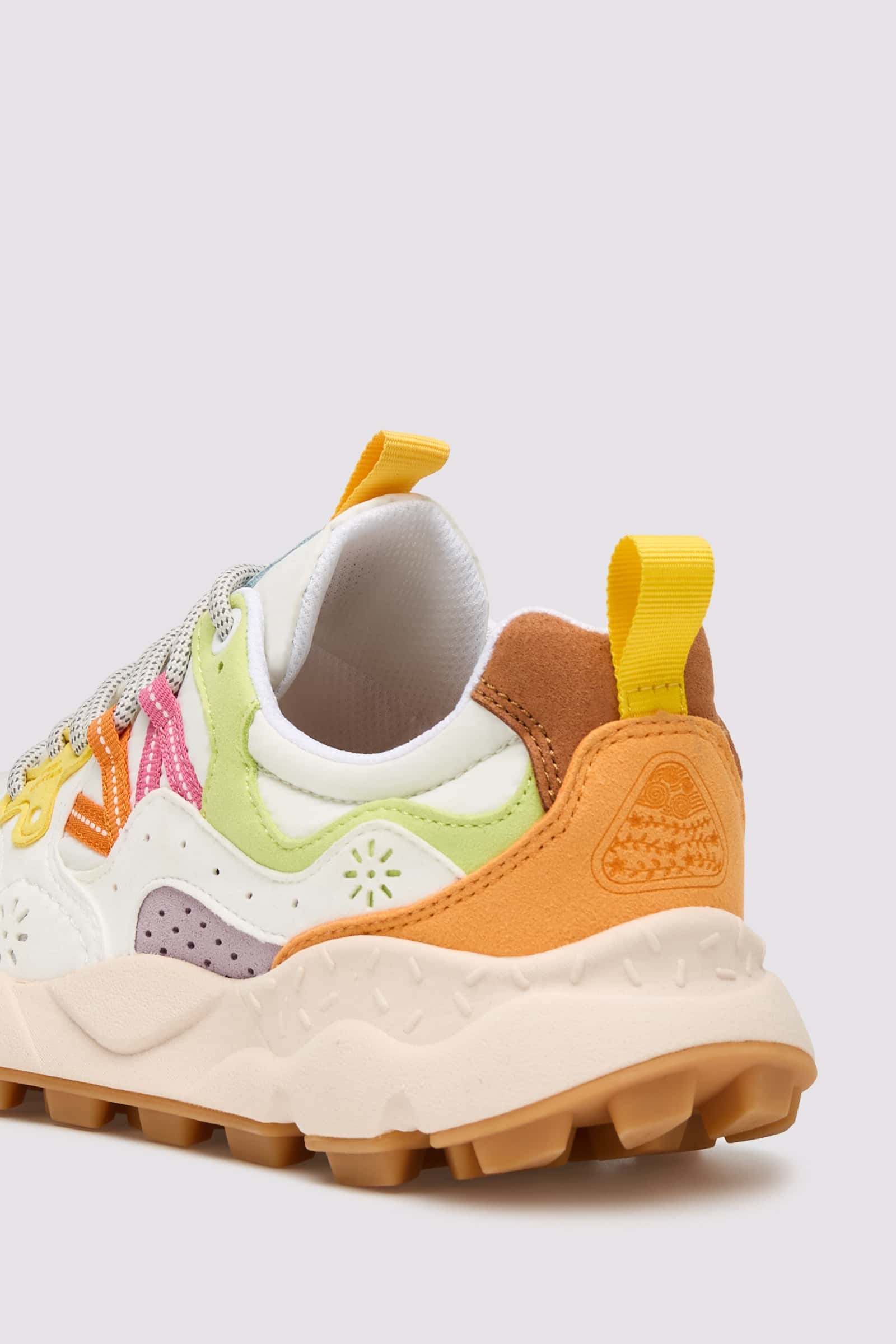 Green / White Women Flower Mountain YAMANO 3 KAISO Sneakers | 138-LRVWFE