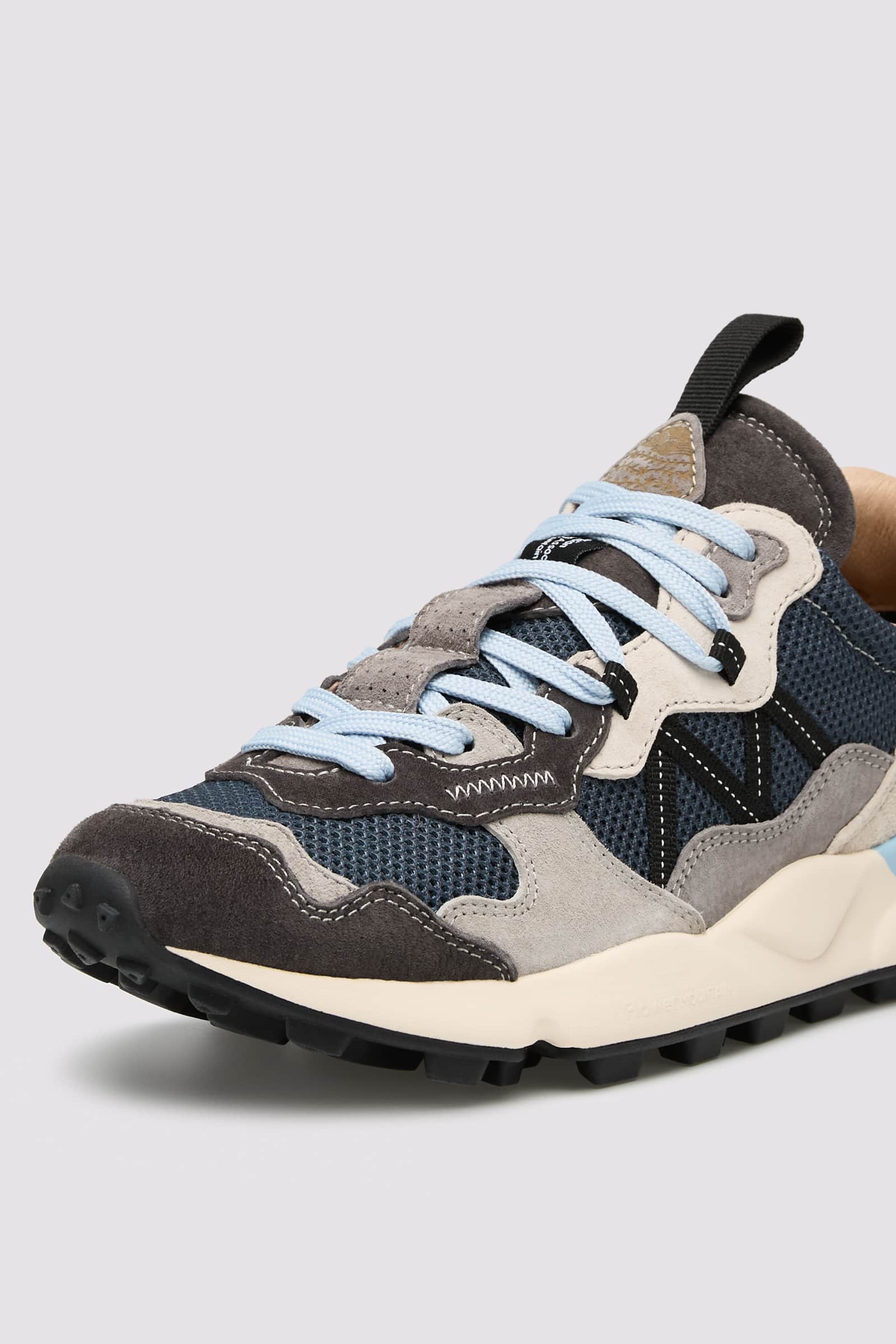 Grey Men Flower Mountain LENZAN Sneakers | 305-FWKYUG