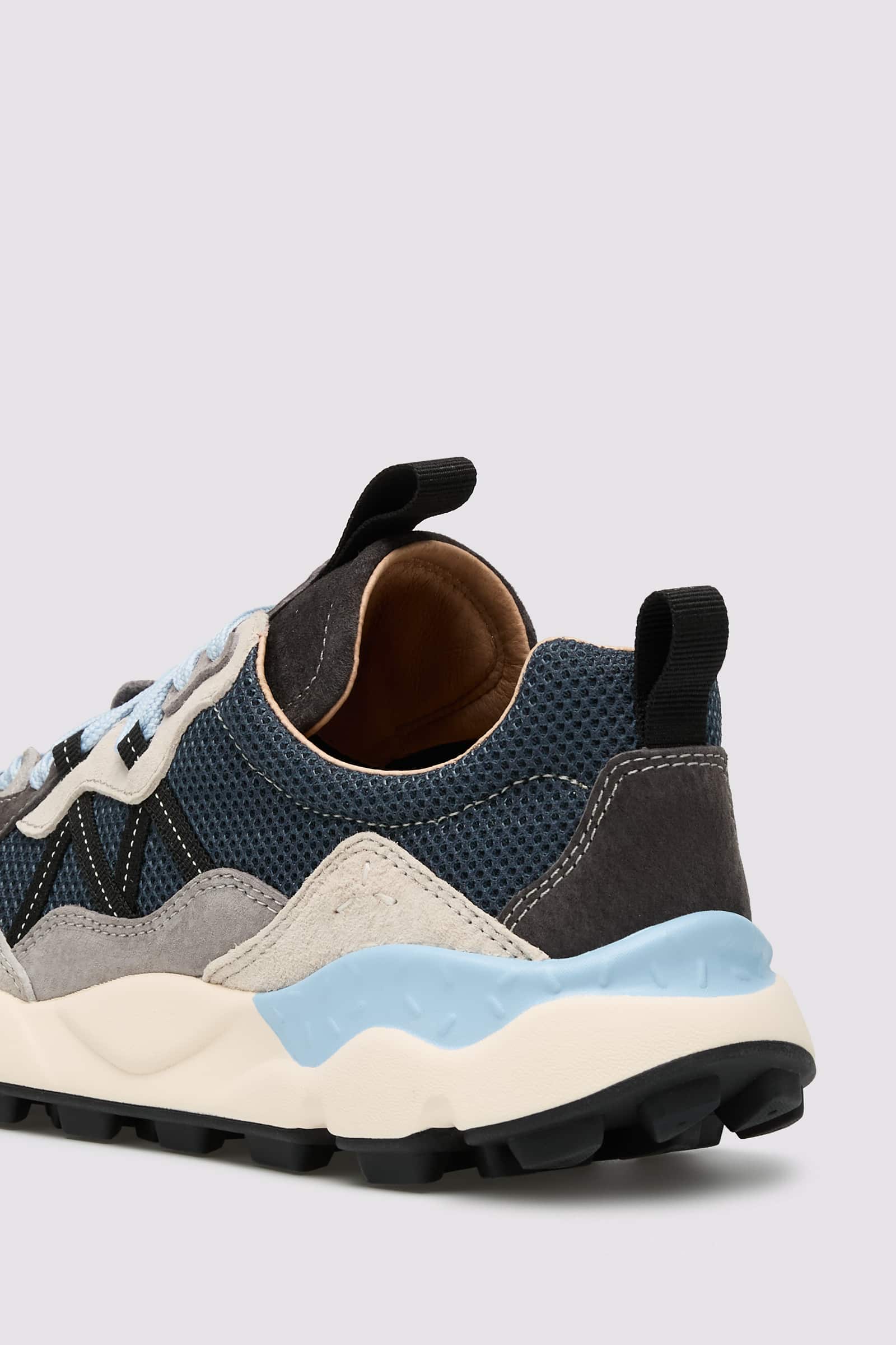 Grey Men Flower Mountain LENZAN Sneakers | 305-FWKYUG