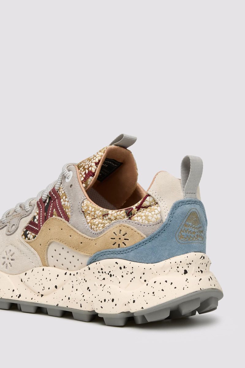 Light Blue Women Flower Mountain YAMANO 3 UNI L.E. Sneakers | 263-DLYPQC