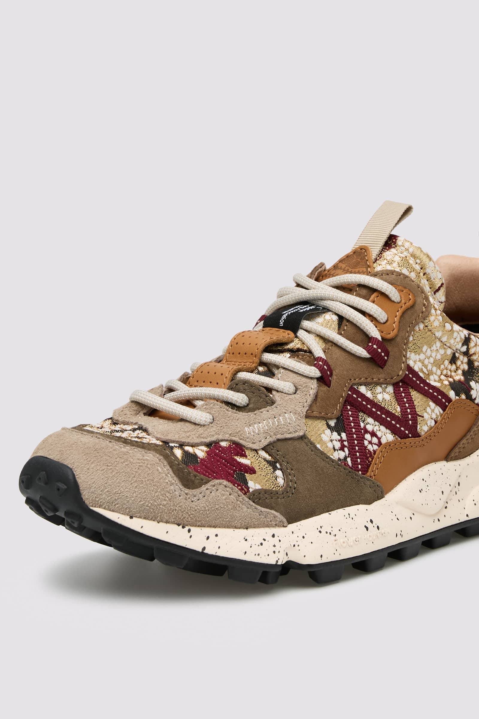 Light Grey Men Flower Mountain LENZAN UNI L.E. Sneakers | 739-HLBXSN