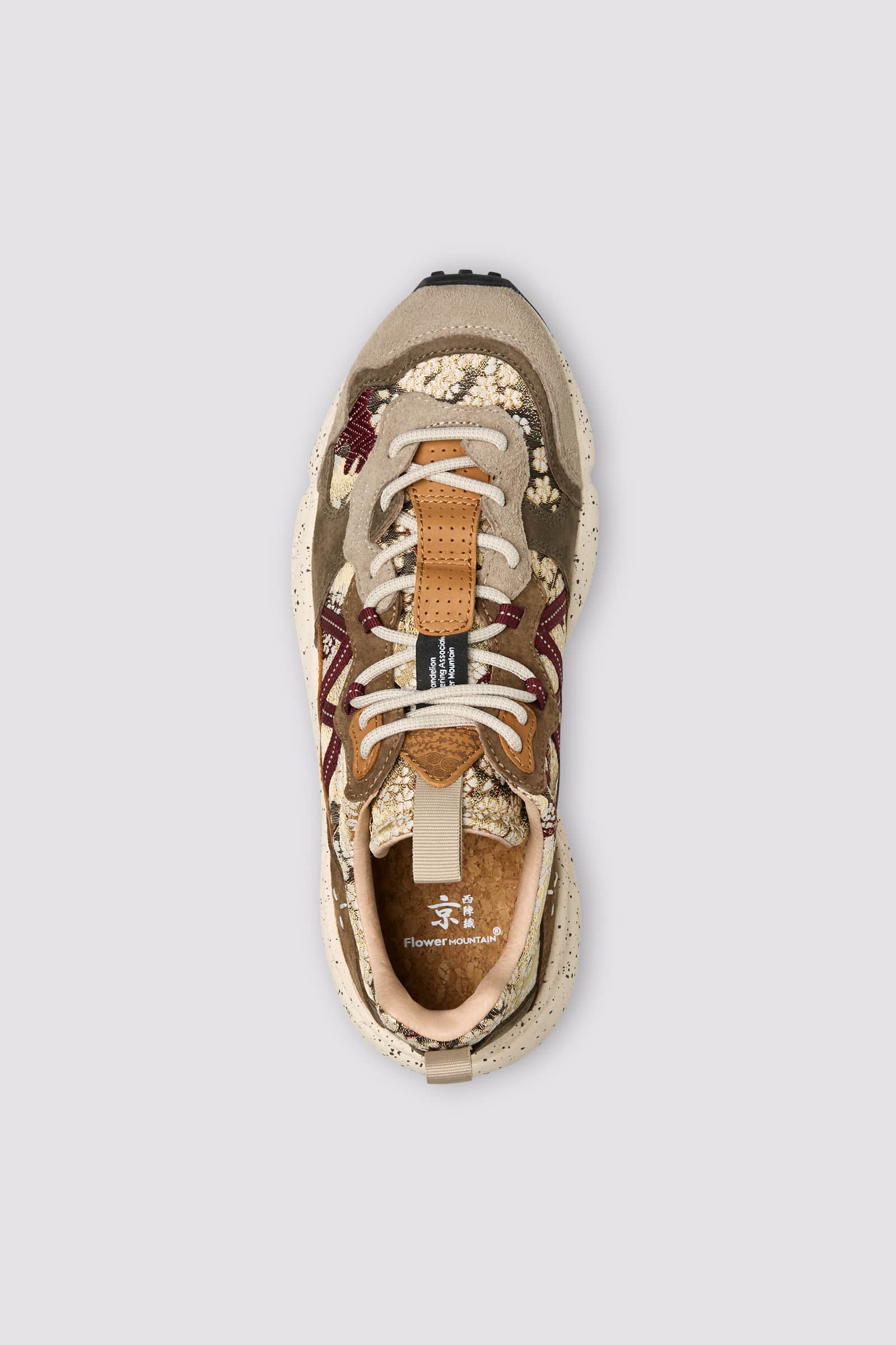 Light Grey Women Flower Mountain LENZAN UNI L.E. Sneakers | 183-NBSXJW