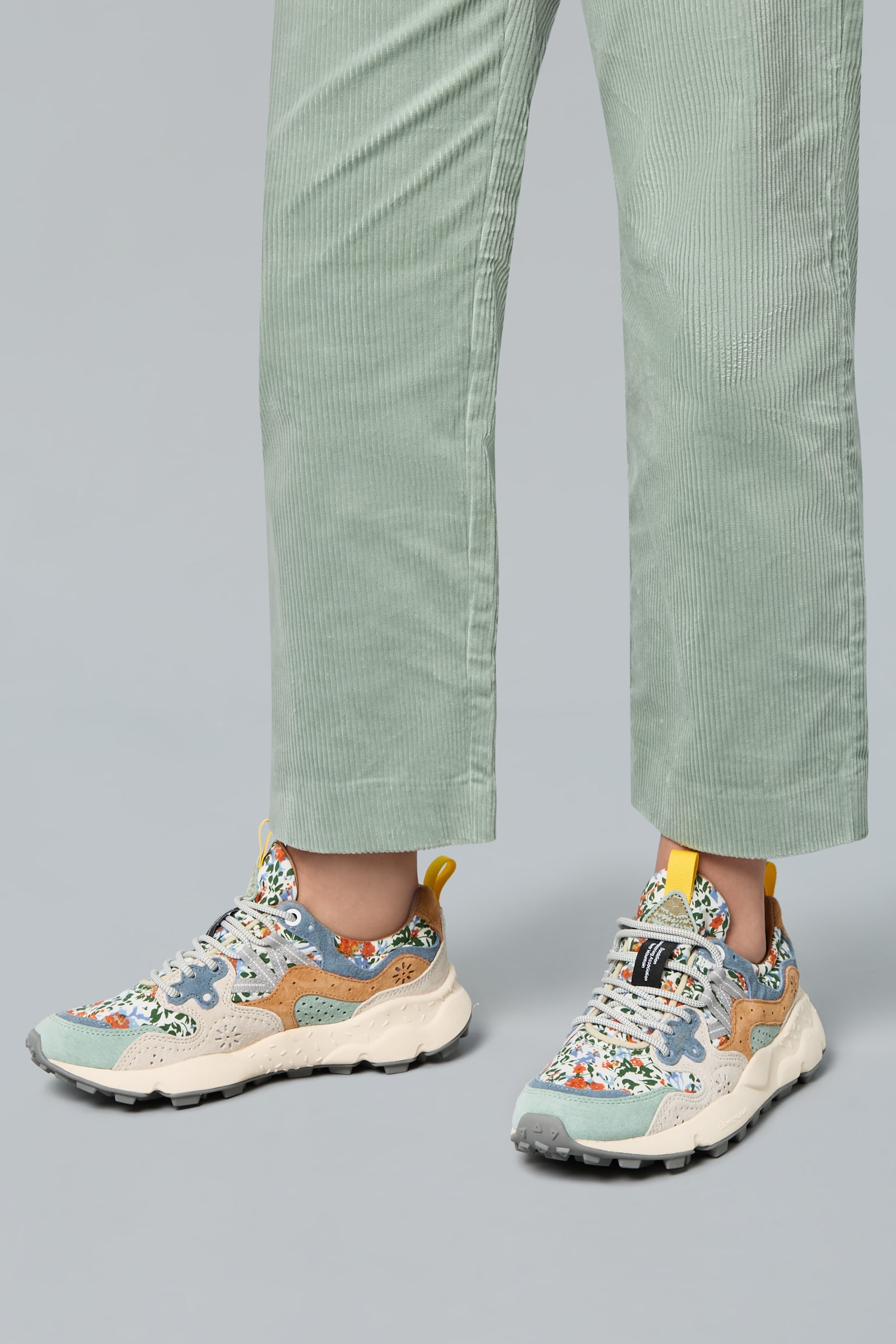 Light Grey Women Flower Mountain YAMANO 3 Sneakers | 958-KWPZJC
