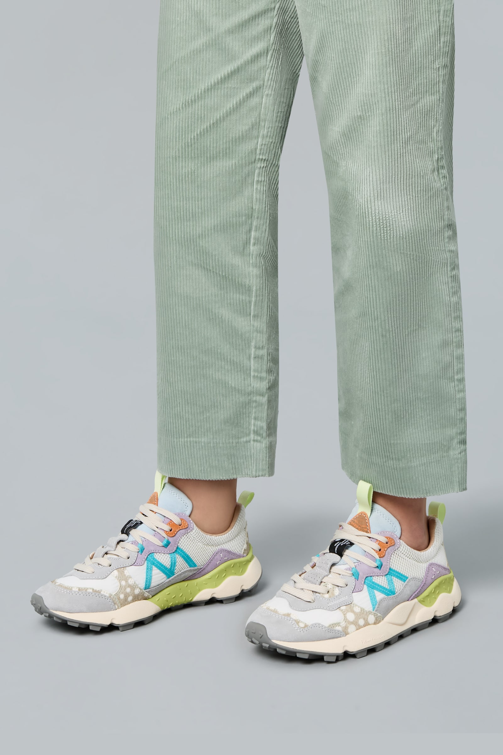 Lilac Women Flower Mountain LENZAN Sneakers | 946-NLTKPJ