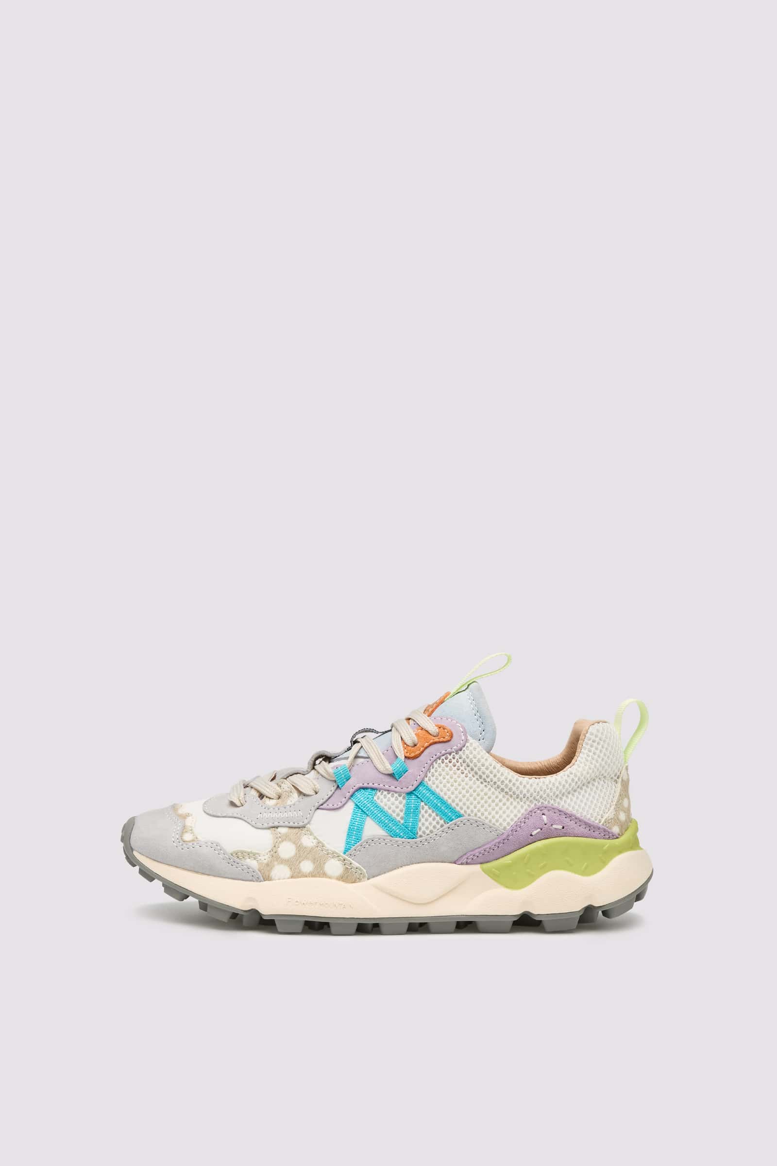 Lilac Women Flower Mountain LENZAN Sneakers | 946-NLTKPJ