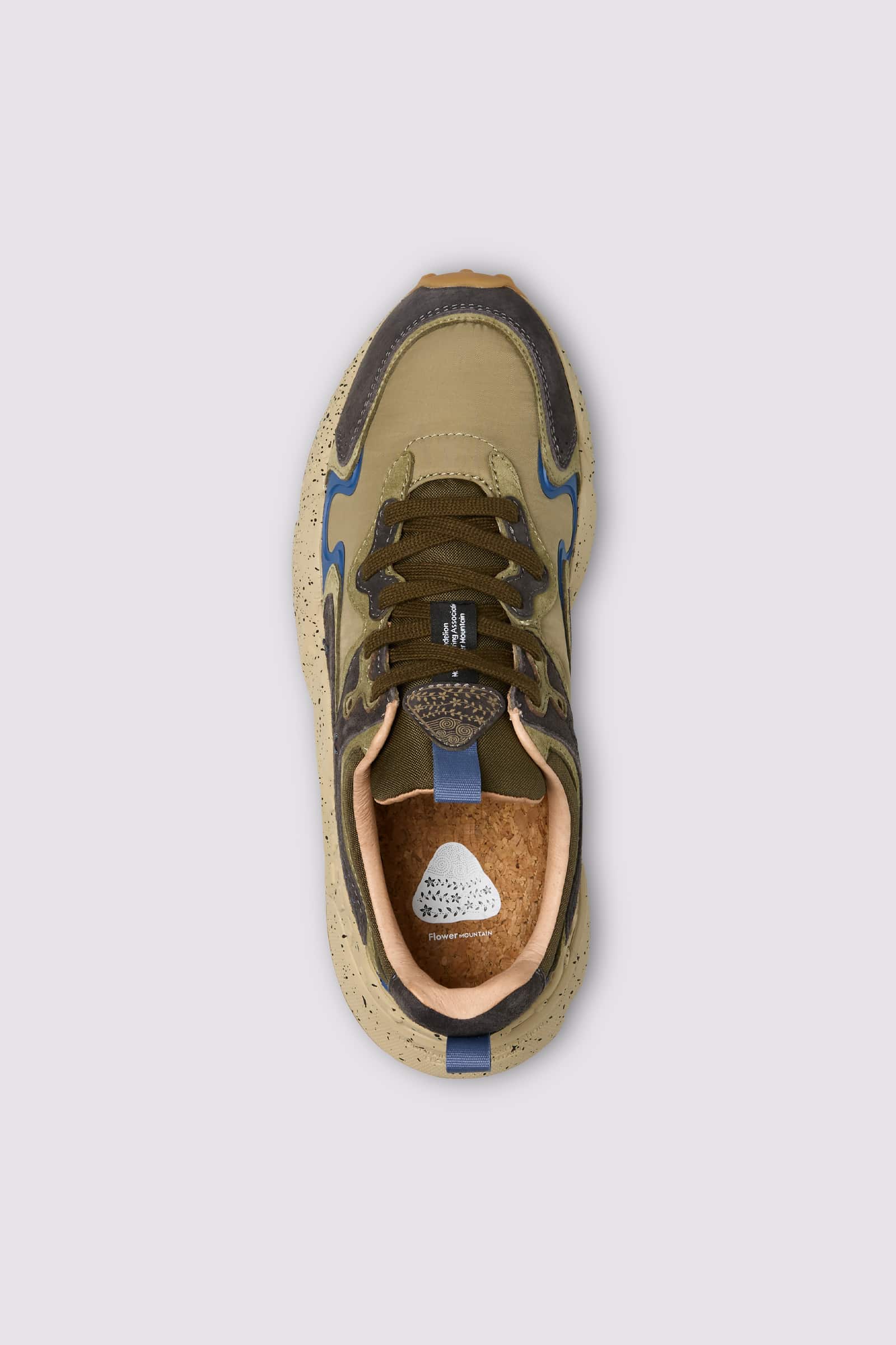Military Green Men Flower Mountain RULIS Sneakers | 476-JIYHEK