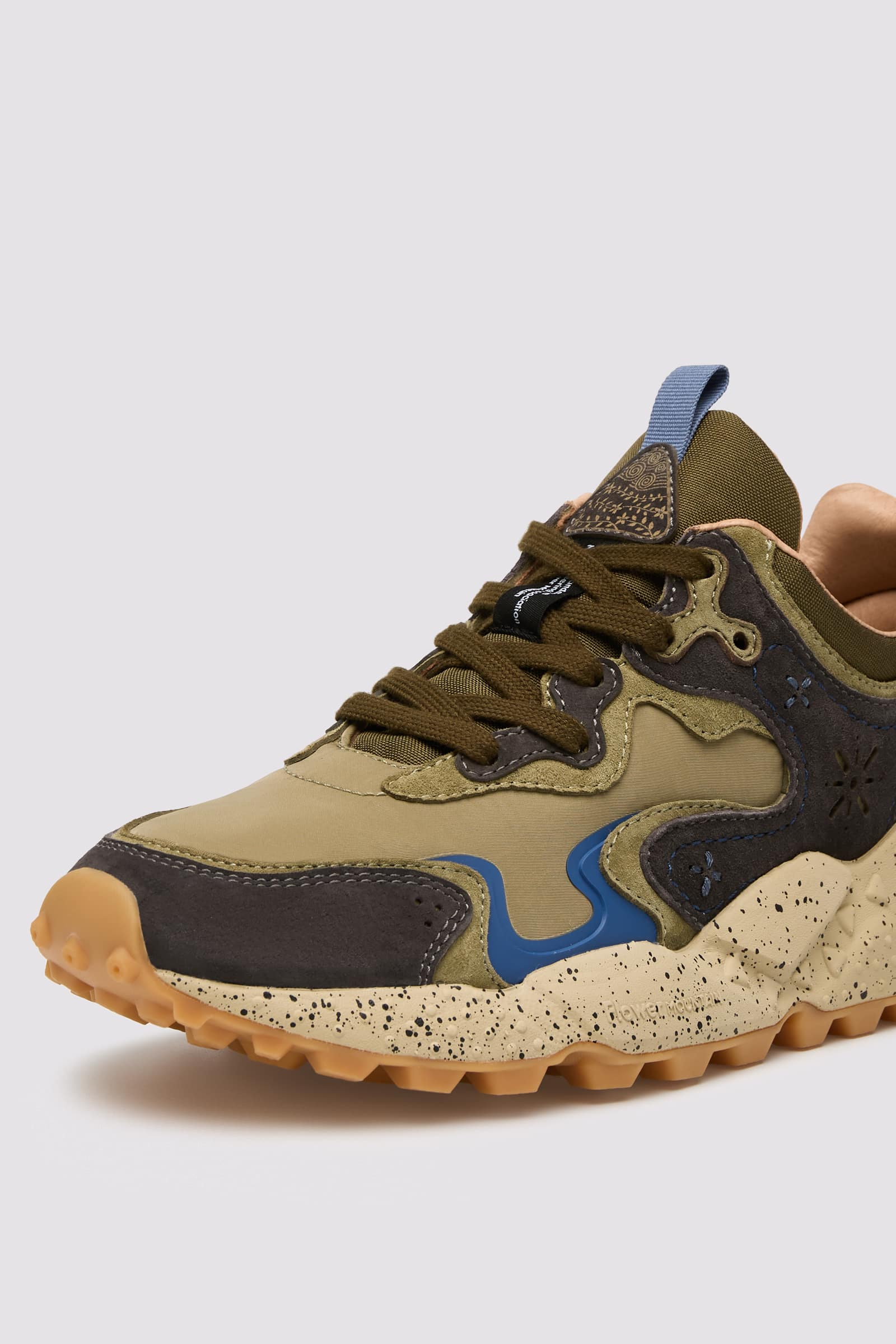 Military Green Men Flower Mountain RULIS Sneakers | 476-JIYHEK
