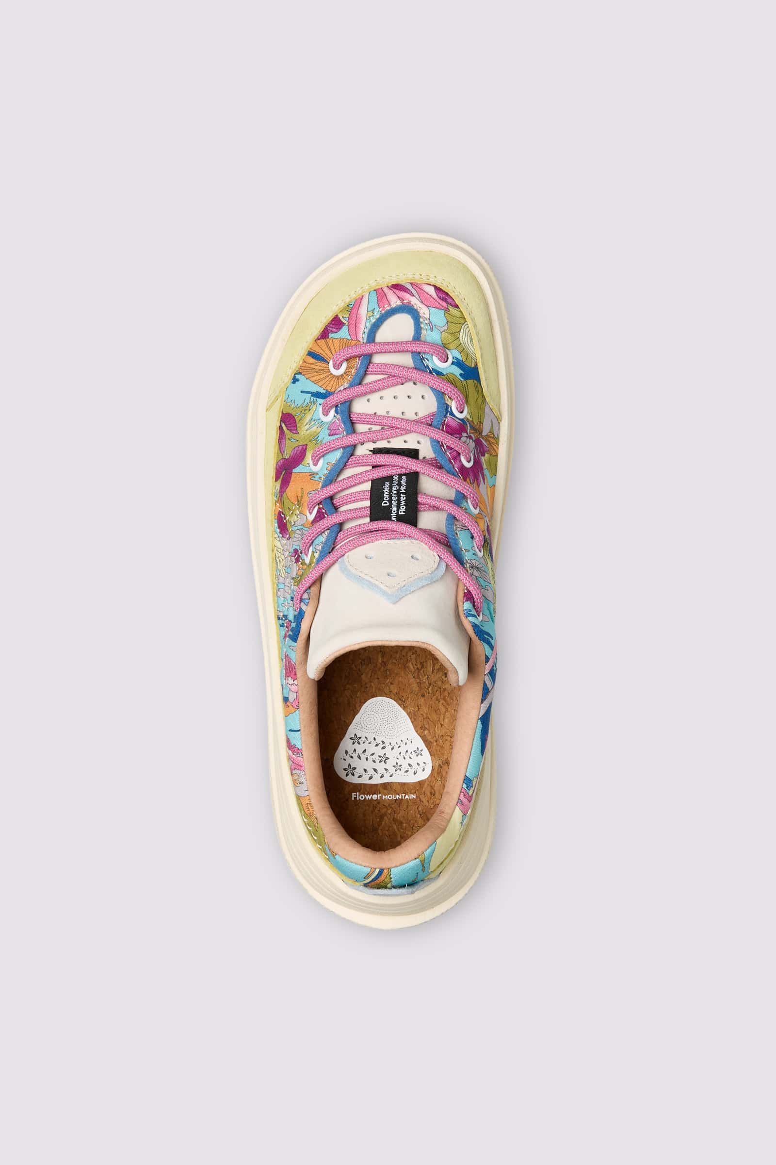 Multicolored Women Flower Mountain FAMI Sneakers | 739-RMEKFW