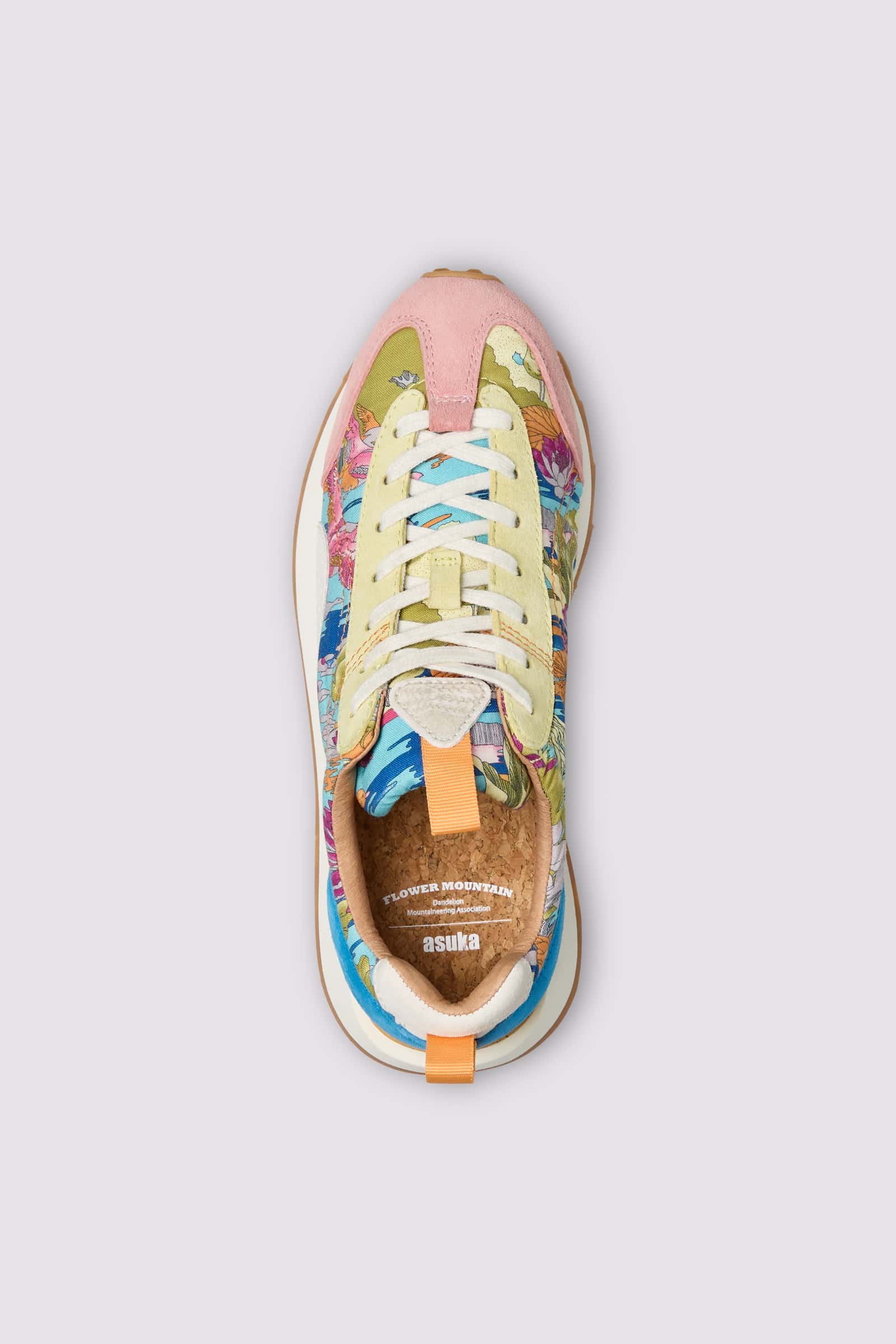Multicolored Women Flower Mountain NEW ASUKA Sneakers | 369-EDXWHT