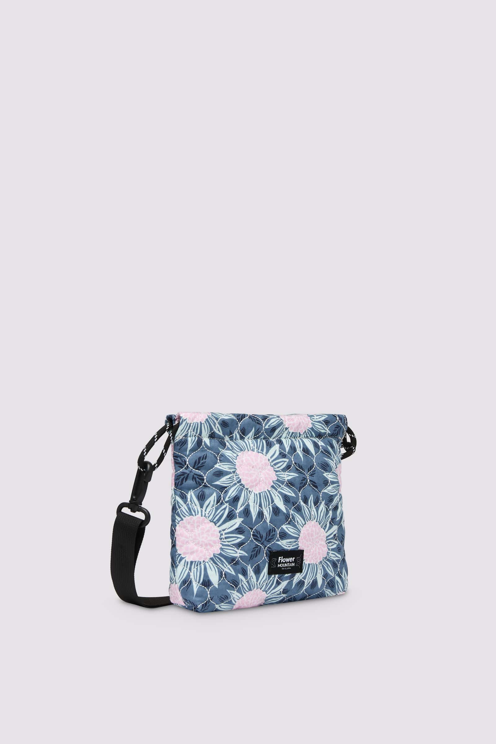 Pink / Light Blue Women Flower Mountain POUCH BAG Bags | 956-BPXDCA