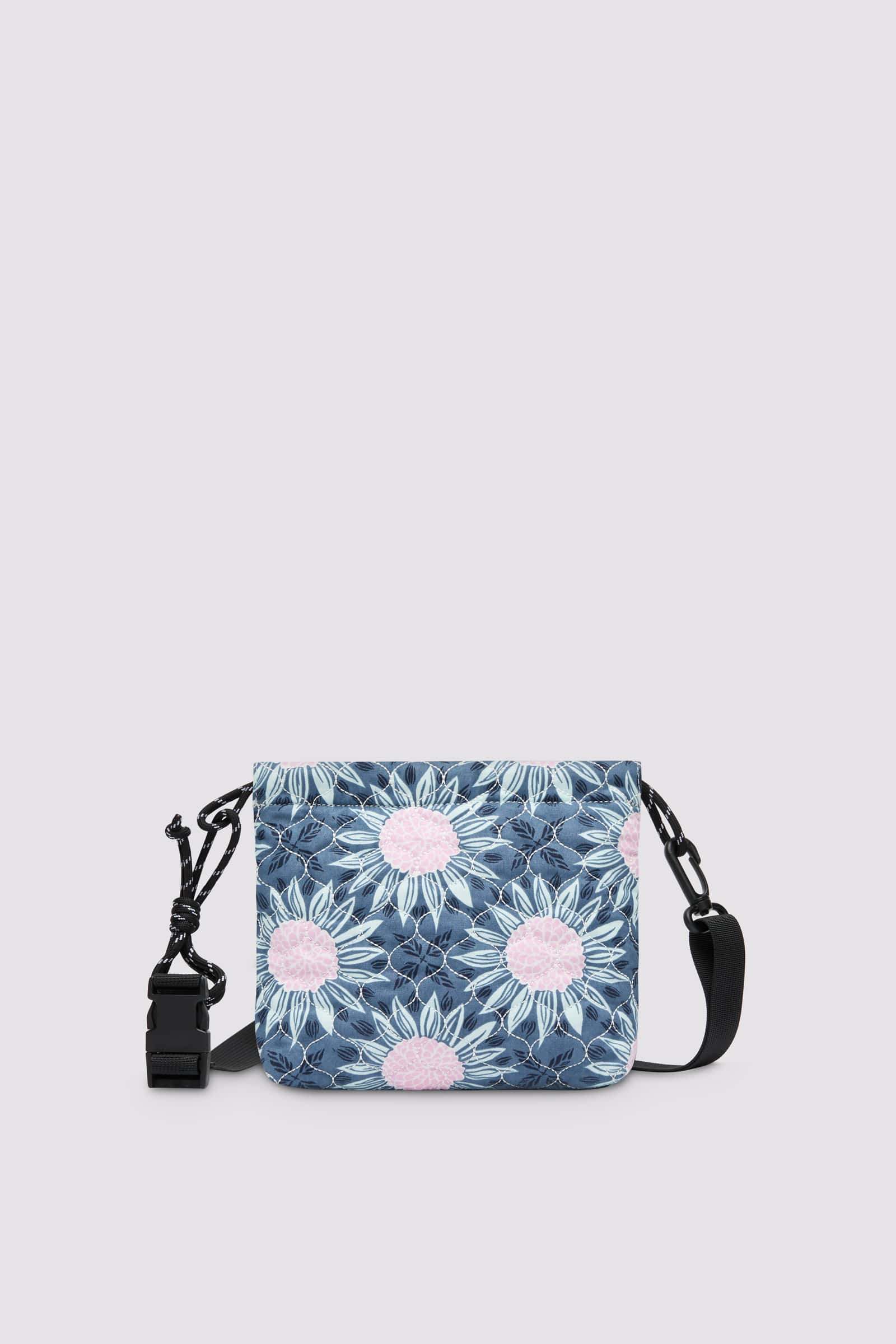 Pink / Light Blue Women Flower Mountain POUCH BAG Bags | 956-BPXDCA
