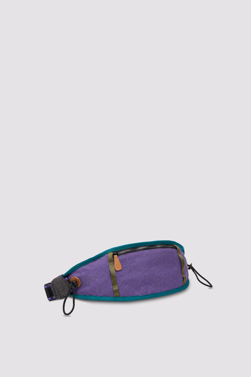 Purple Women Flower Mountain SHOULDER/WAIST BAG Bags | 346-KYQTNL