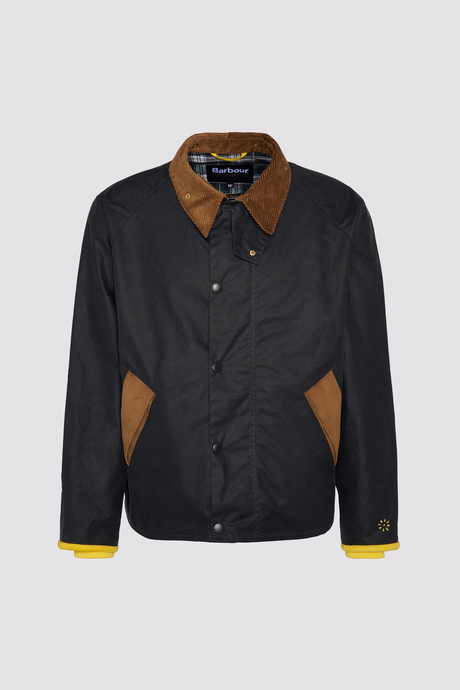 Yellow Women Flower Mountain BARBOUR X FLOWER MOUNTAIN Jacket | 268-HRTGBW